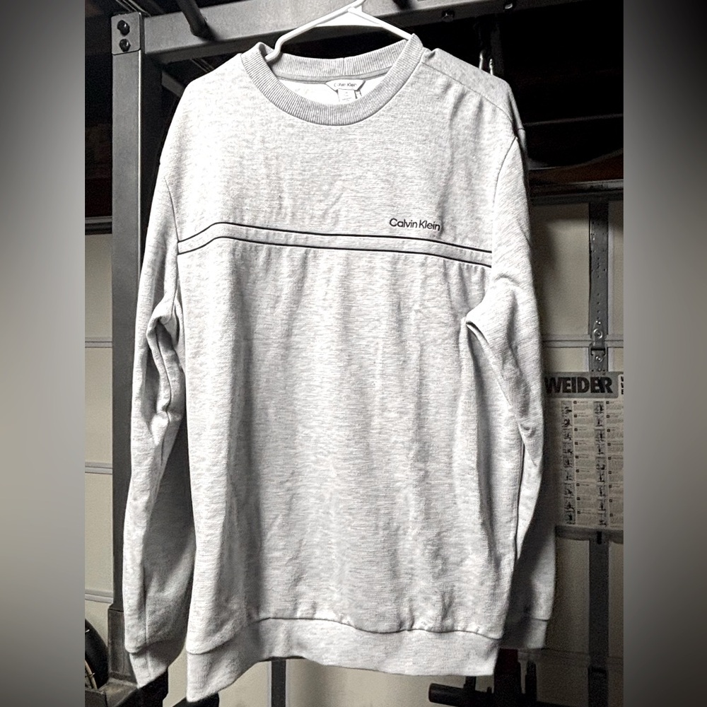 Calvin Klein Gray Sweatshirt